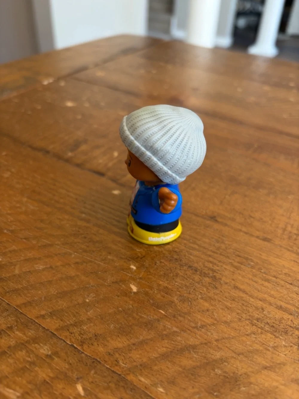 Fisher Price Little People boy with beanie as is